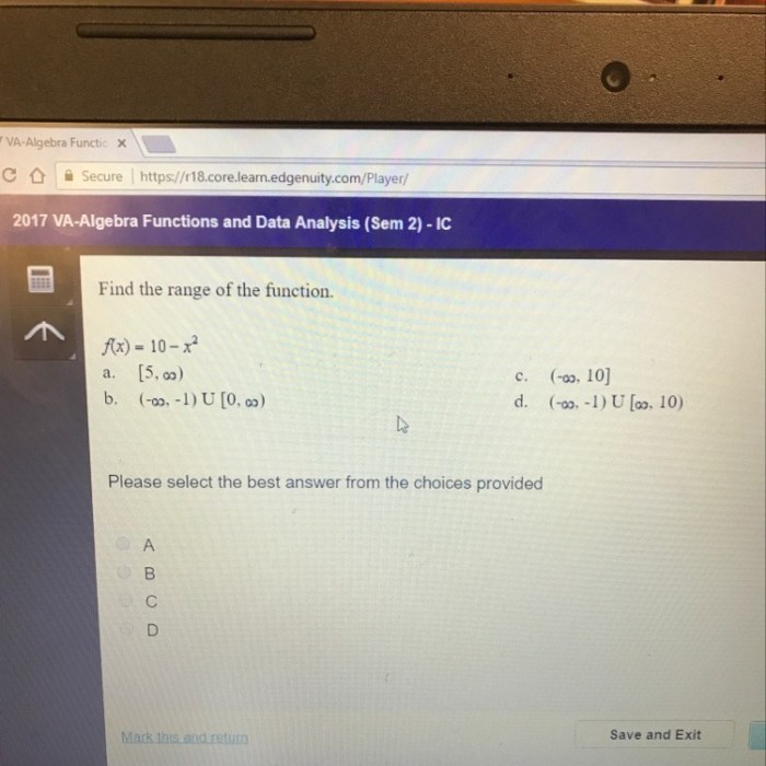 Algebra functions and data analysis