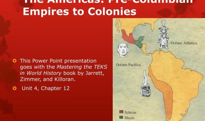 Columbian americas colonies empires