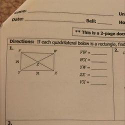 Unit 6 test study guide polygons and quadrilaterals