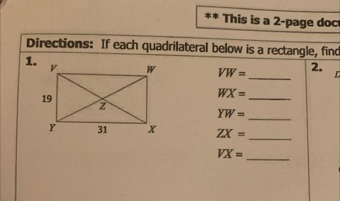 Unit 6 test study guide polygons and quadrilaterals